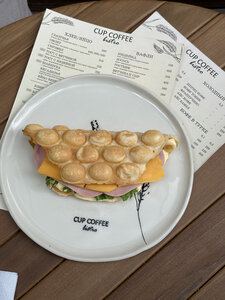 Вафля с Ветчиной и Сыром